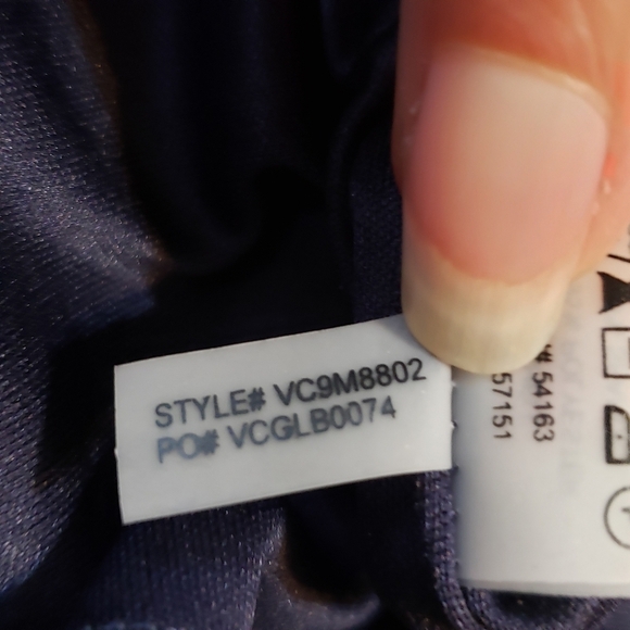 Vince Camuto Floral Print Midi Dress in Navy and Coral - Picture 10 of 11